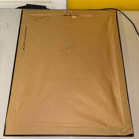 Framed Print Leopard Cub by Samara Seera 18.5 x 22.5” Big Cats African Safari - Picture 11 of 11